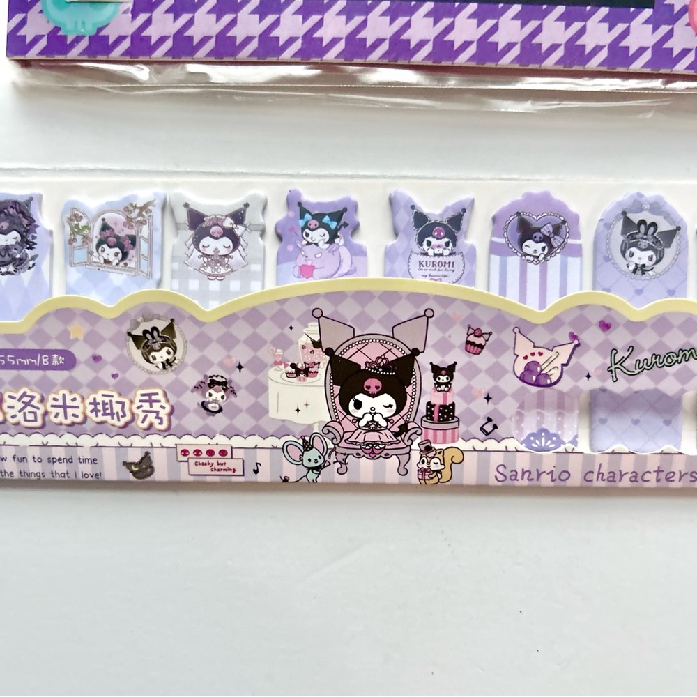 💜(KUR321) Kuromi 12-Piece Stationery Fun Bundle! - Picture 6 of 13
